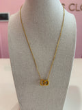 2 Corazones Necklace (Stainless Steel)