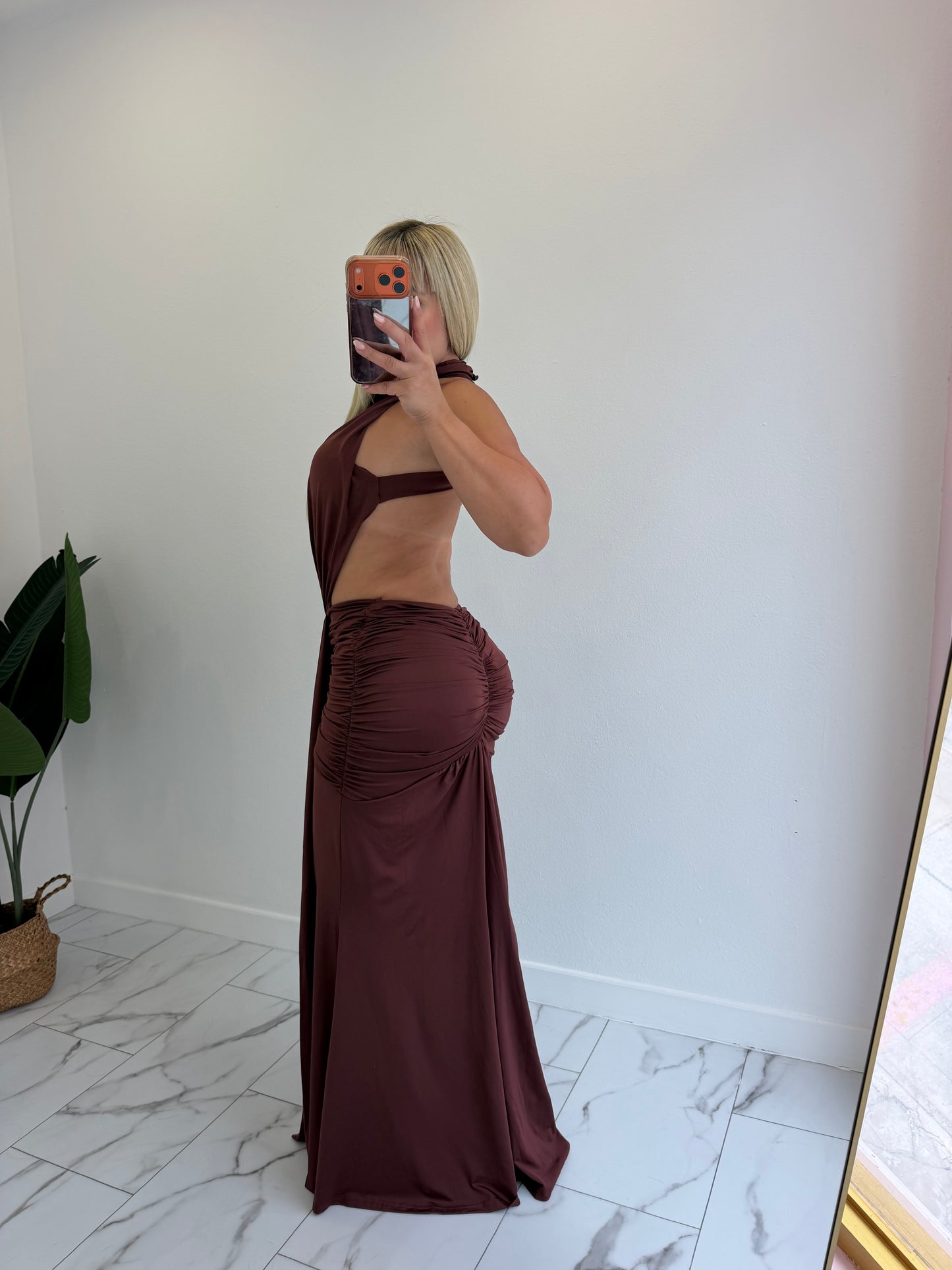 Turtle maxi dress