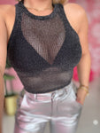 Redecilla Glitter Top