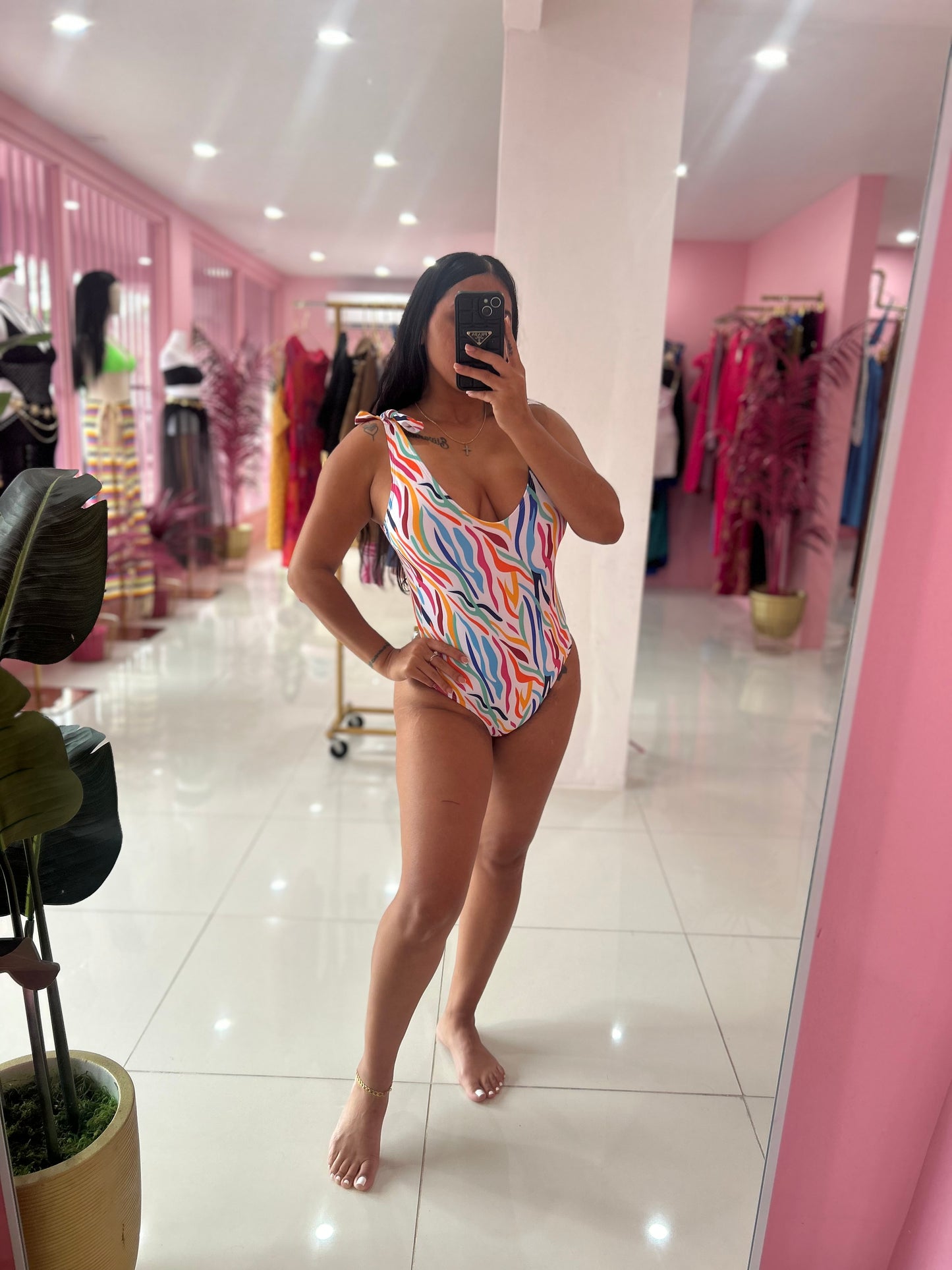 Zebra Colors Swimsuit S/M