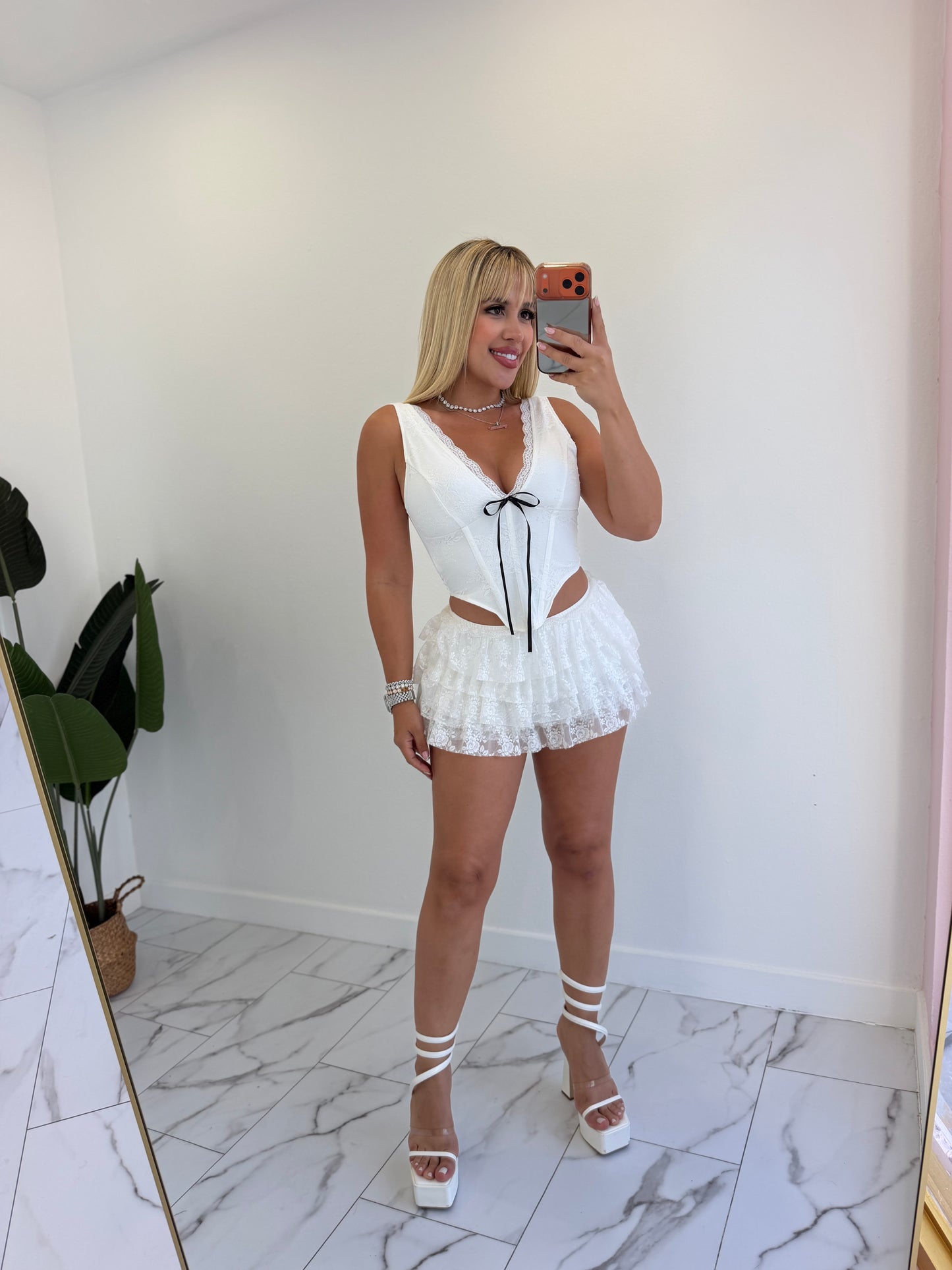 Cute encaje corset