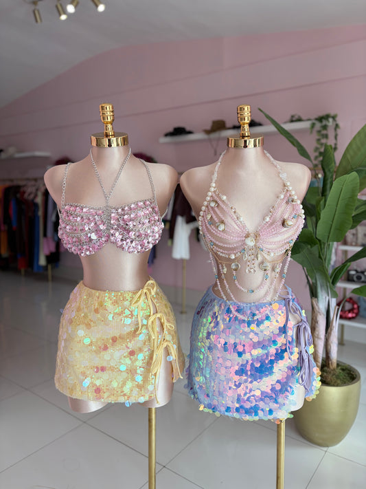 Amarradita Sequins Skirt