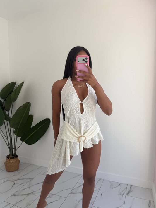 Irregular beach dress