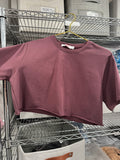 Tshirt Crop Top Oversize