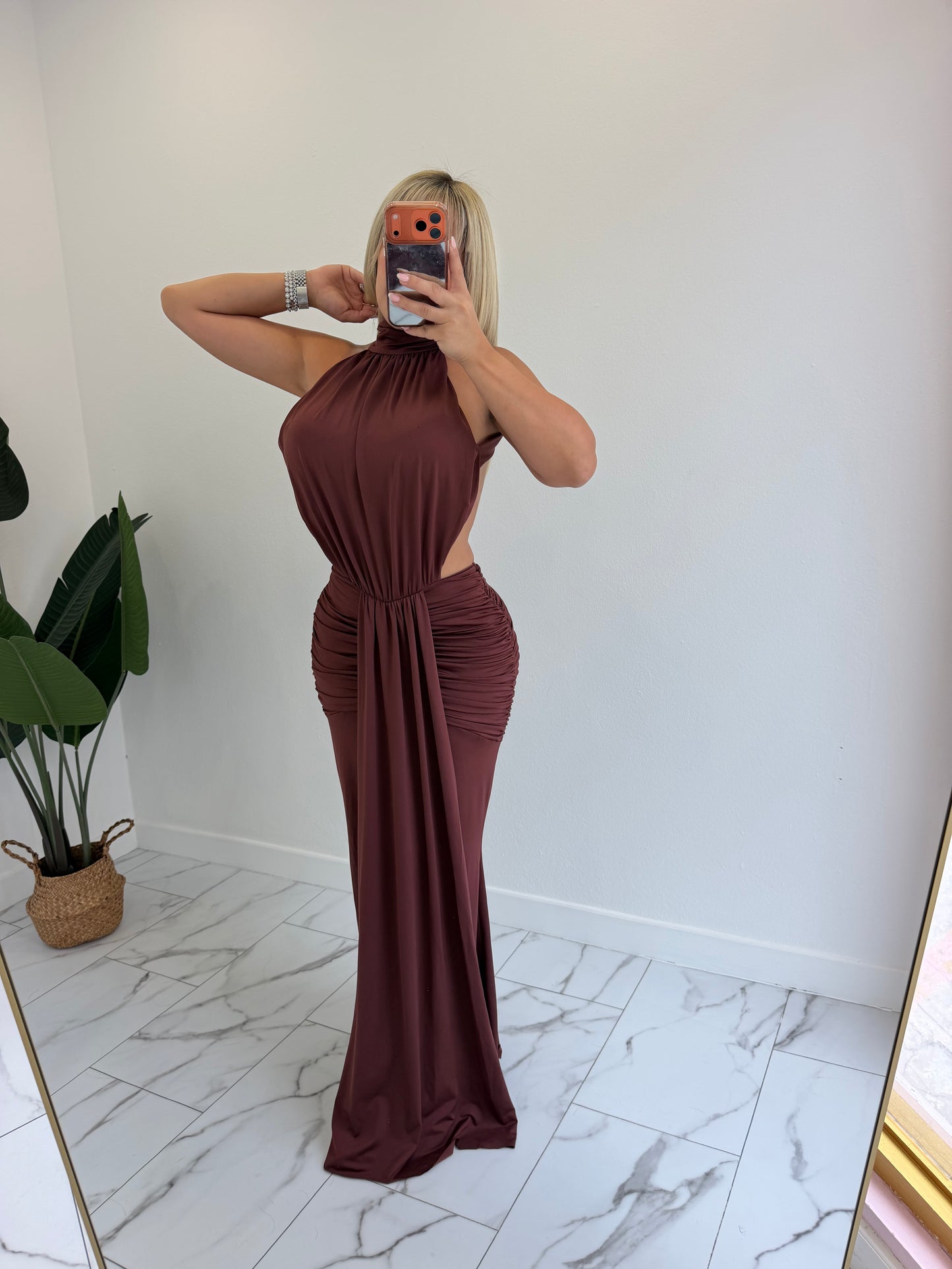 Turtle maxi dress