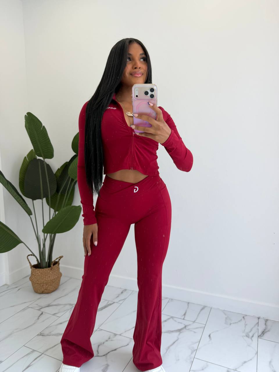 Tri-fit palazzo set