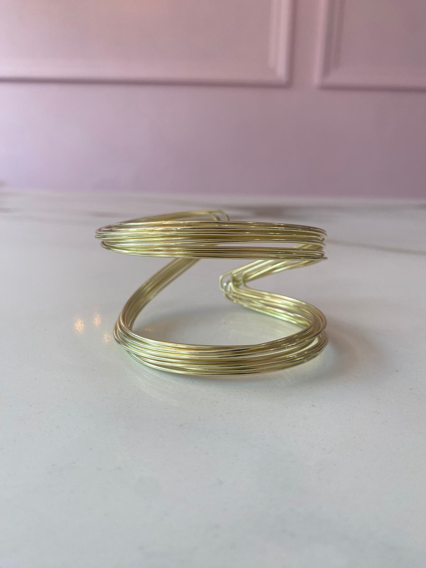 Golden chic pulseras