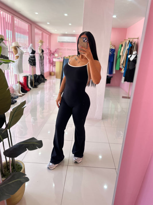 Jumpsuit palazzo bordes