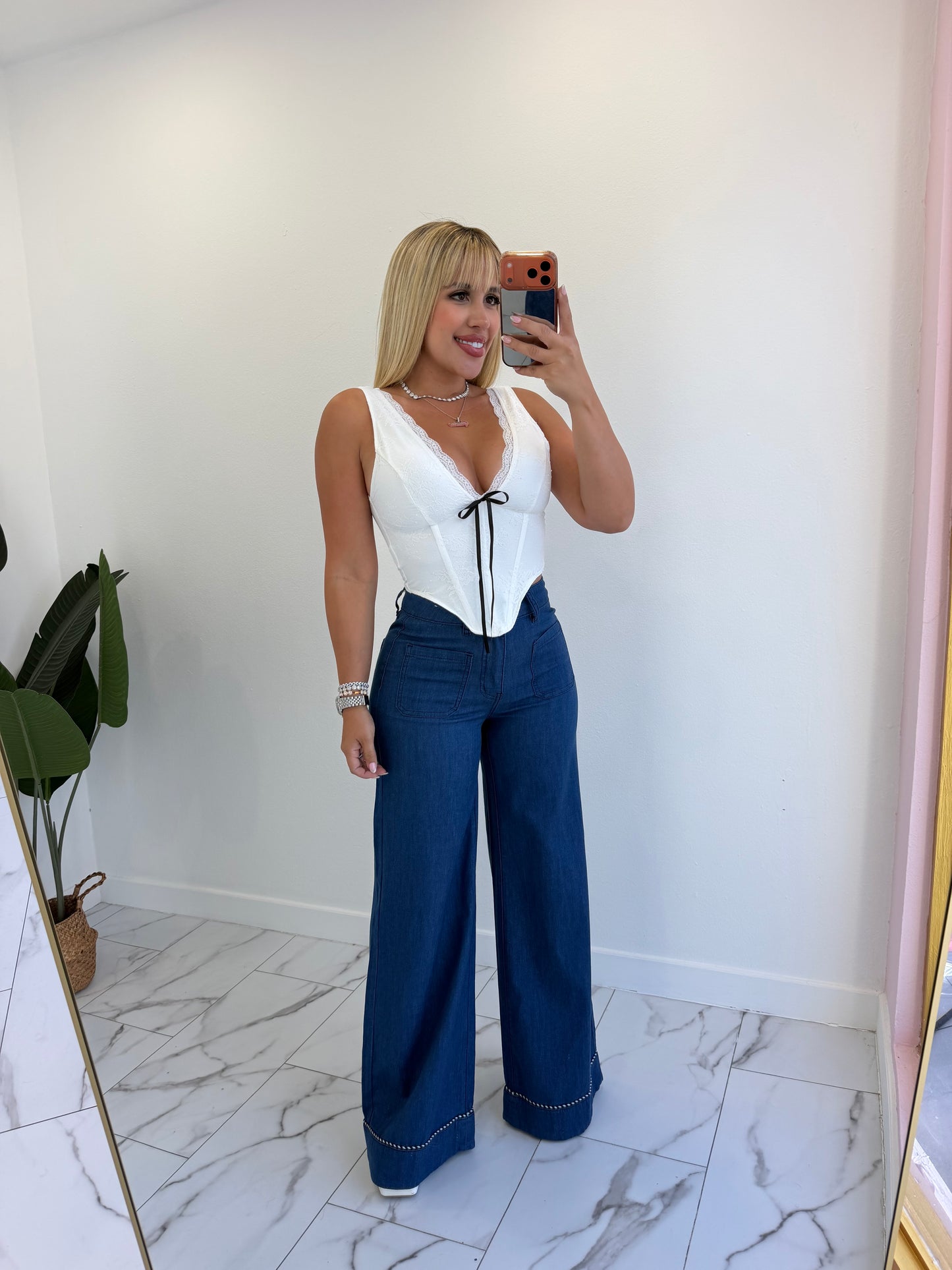 Cute encaje corset