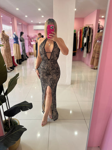 Gatsby Long Dress Small