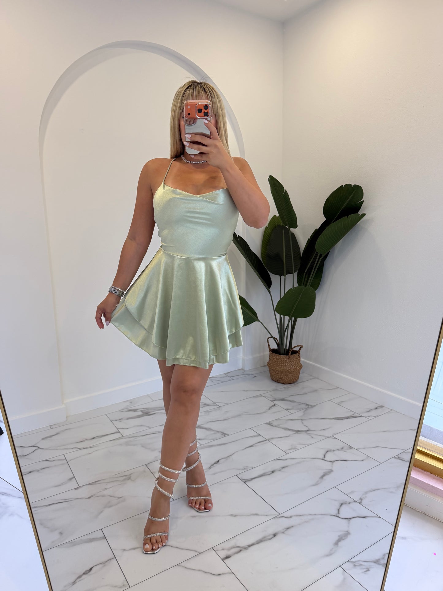 Satin Chic Dress