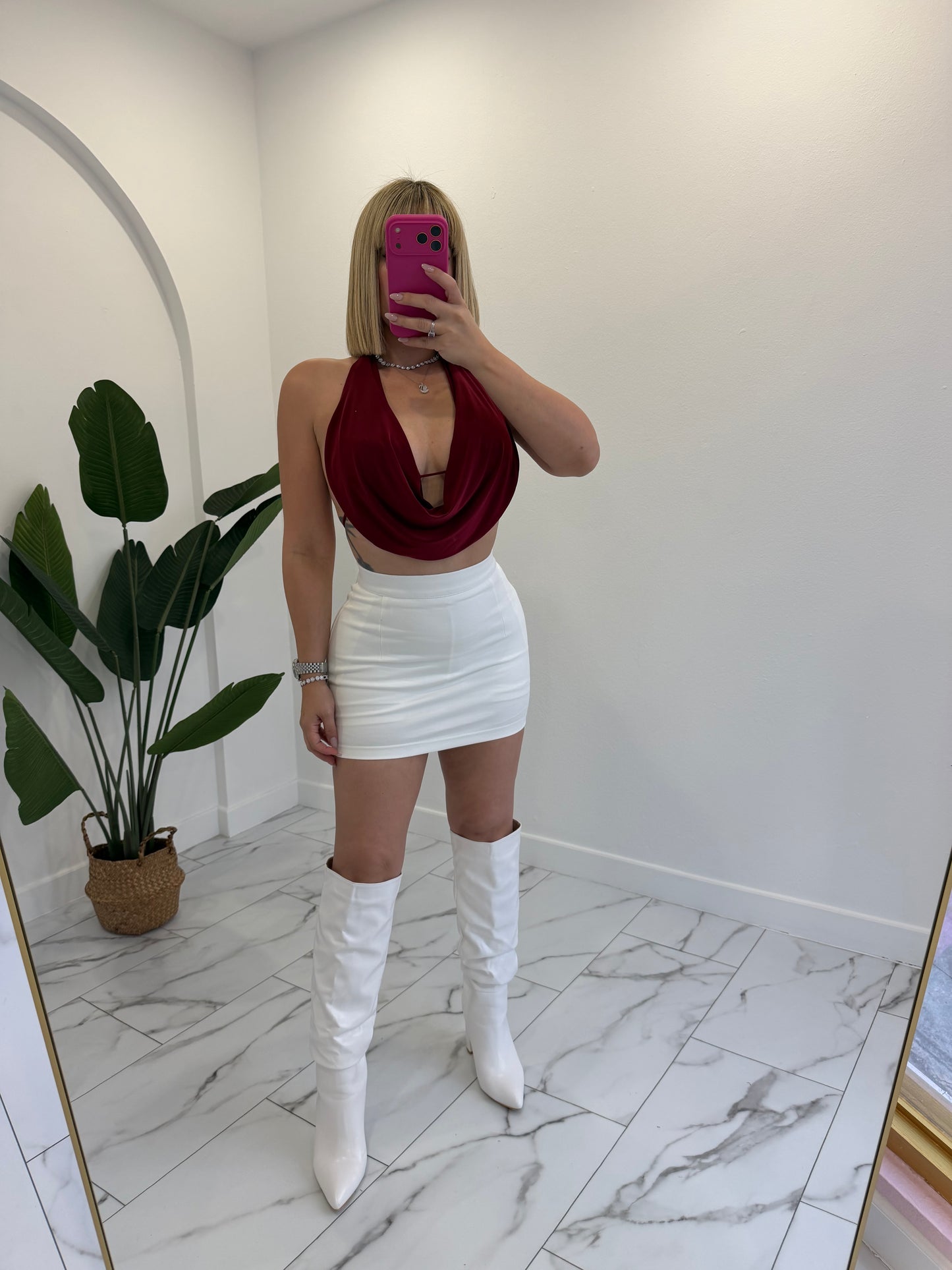 Triangulito Halter top