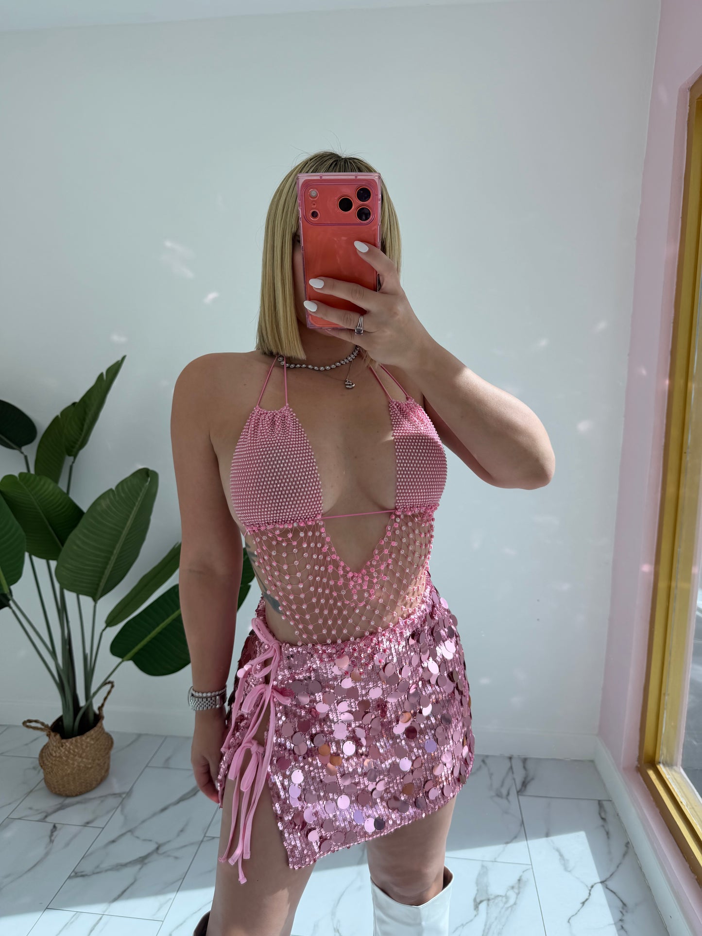 Amarradita Sequins Skirt