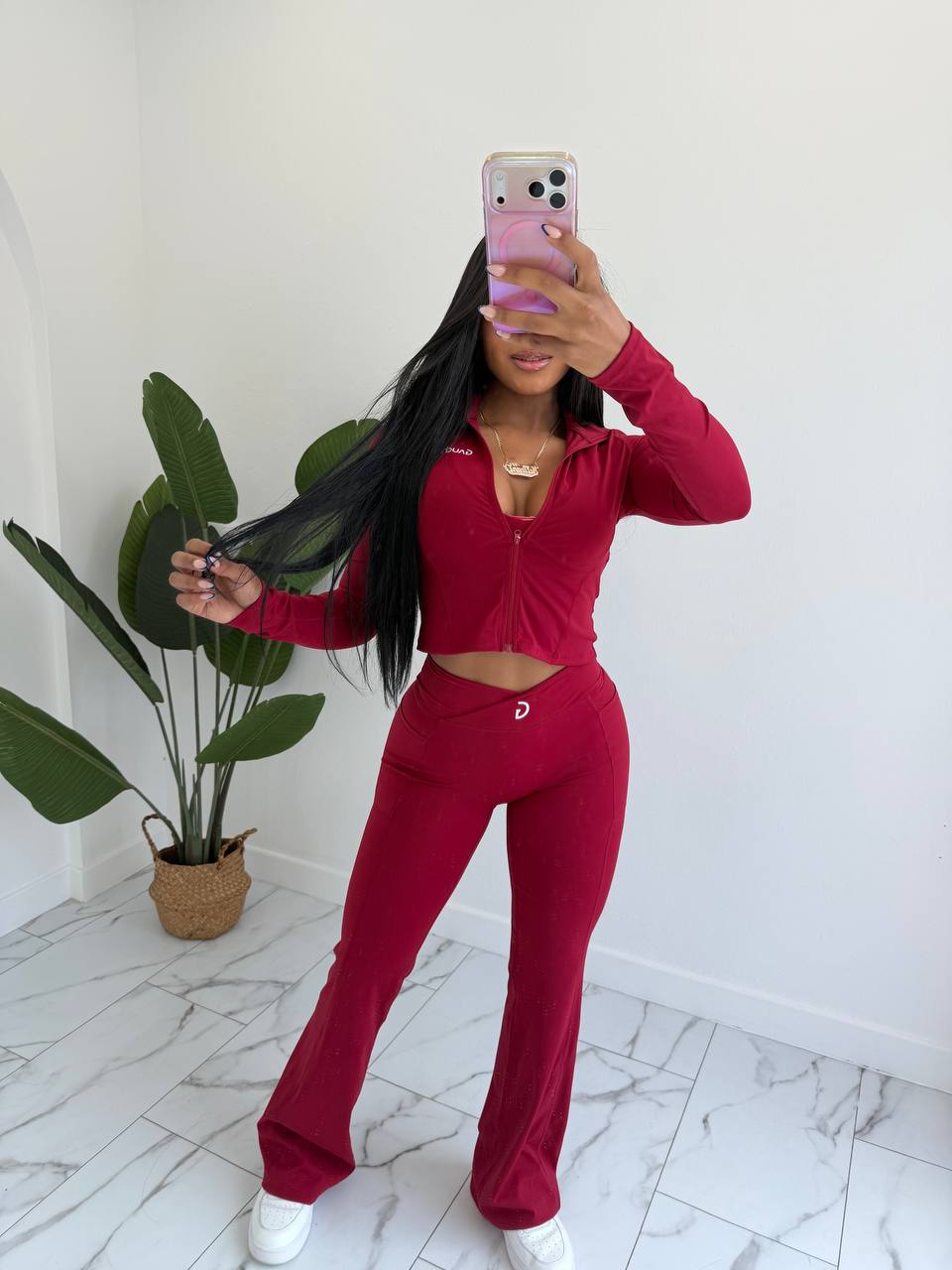 Tri-fit palazzo set