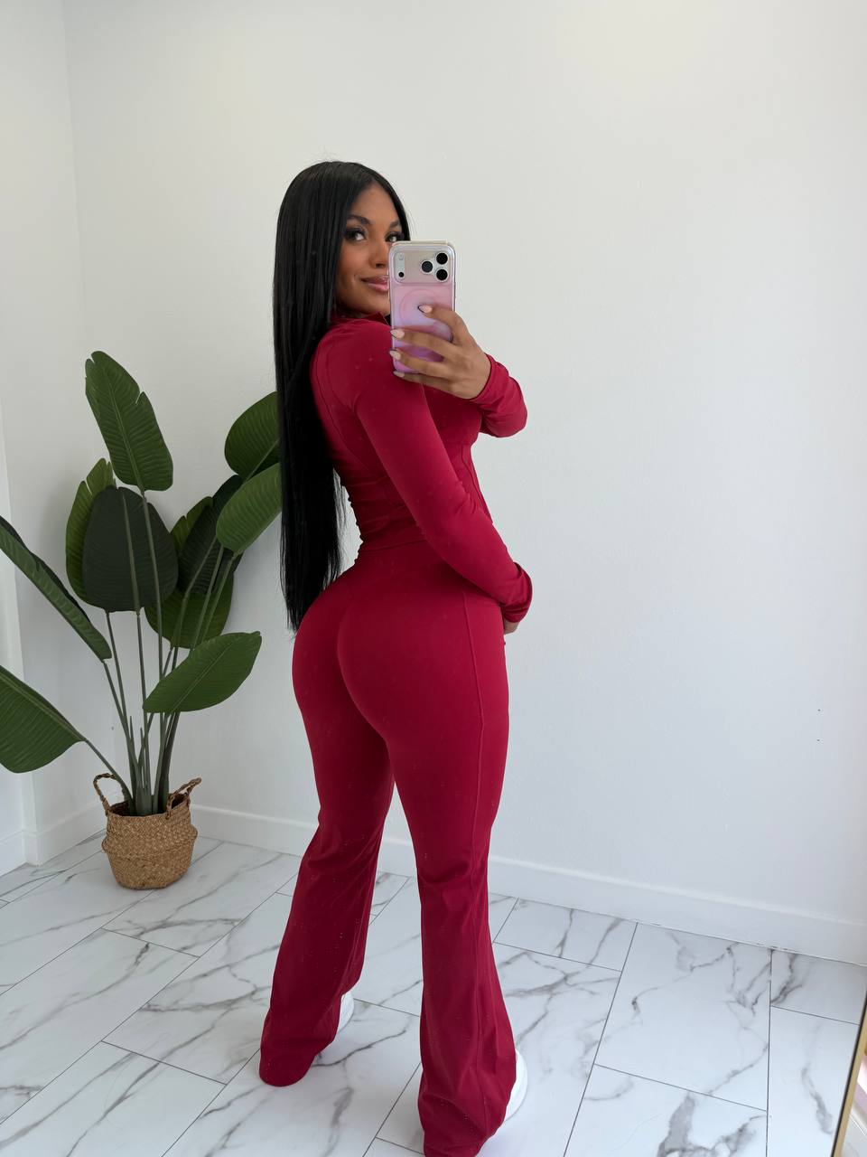Tri-fit palazzo set
