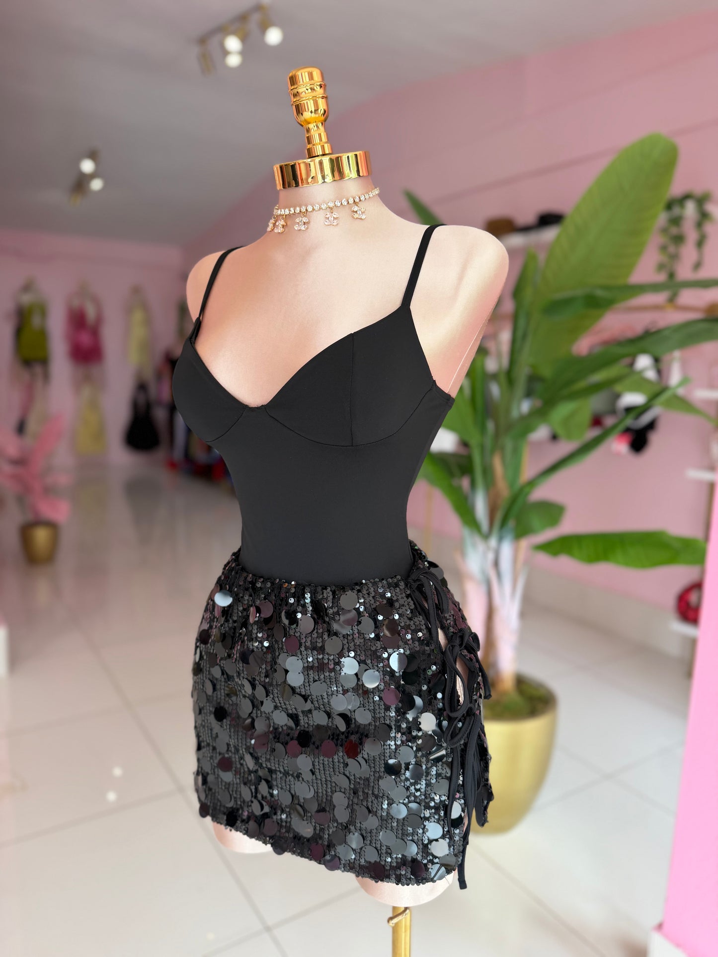 Amarradita Sequins Skirt