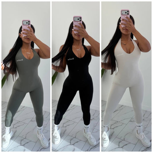 Halter V Jumpsuit