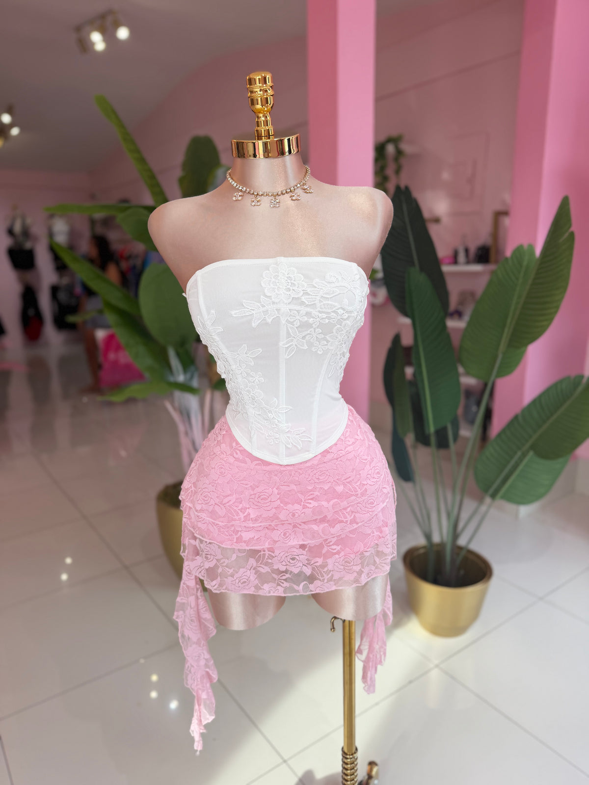 Encaje Cascade Skort