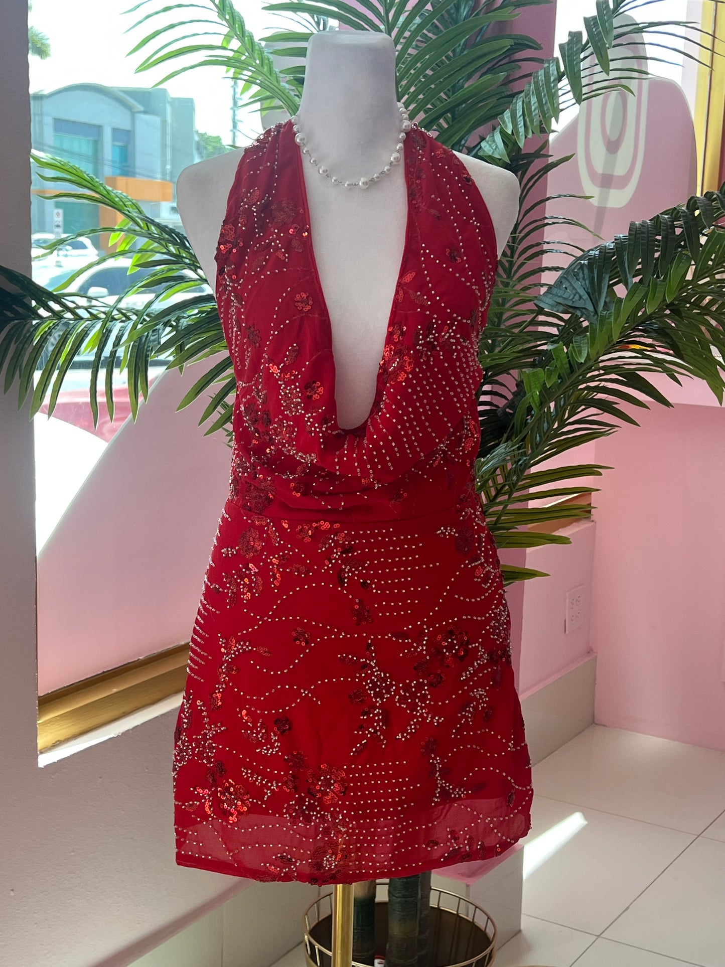 Fancy Halter dress