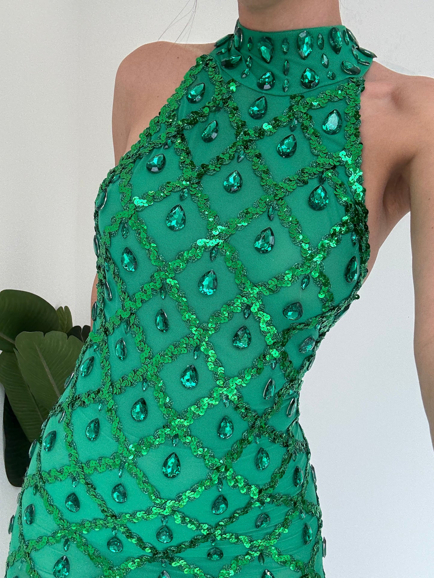 Rhinestone Lux Dress