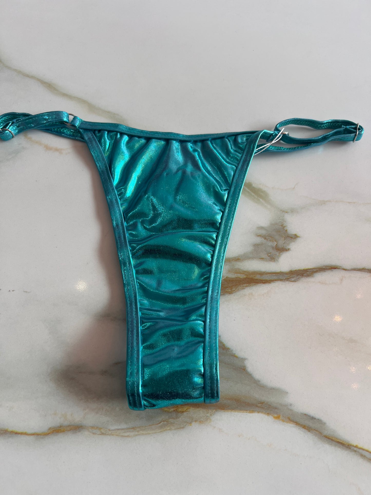 Metallic panty bikini