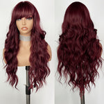 Burgundy Waves