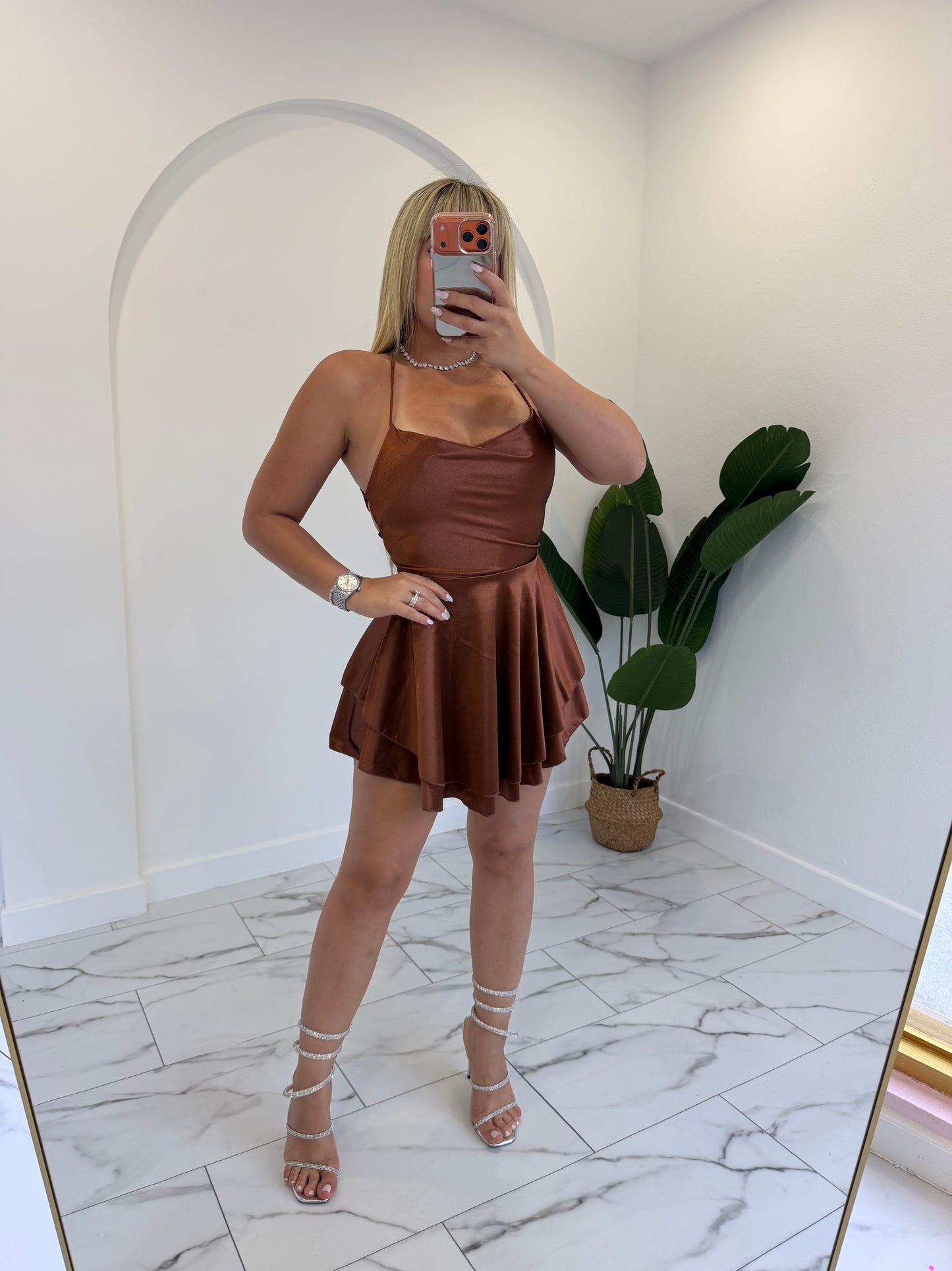Satin Chic Dress