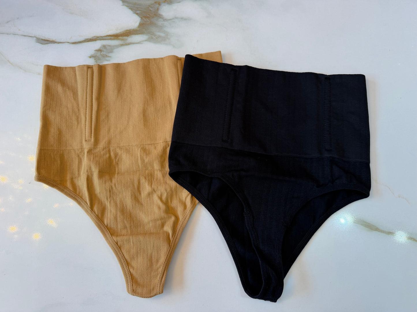 Panty Faja Thong Textura (alta compresión)