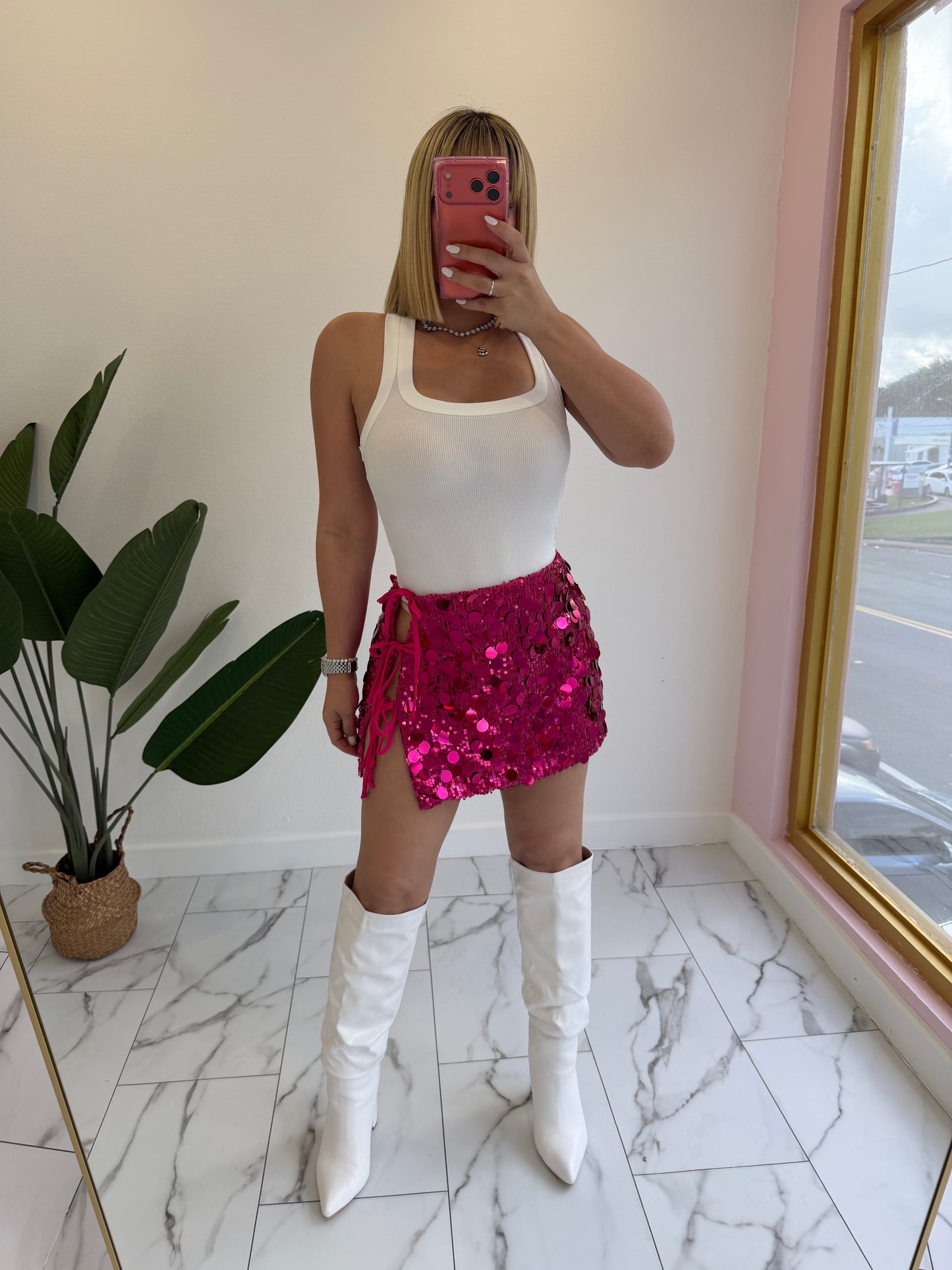 Amarradita Sequins Skirt