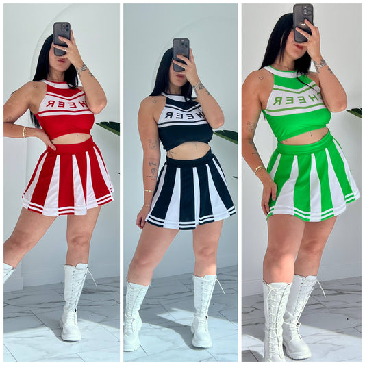 Disfraz Cheerleader set