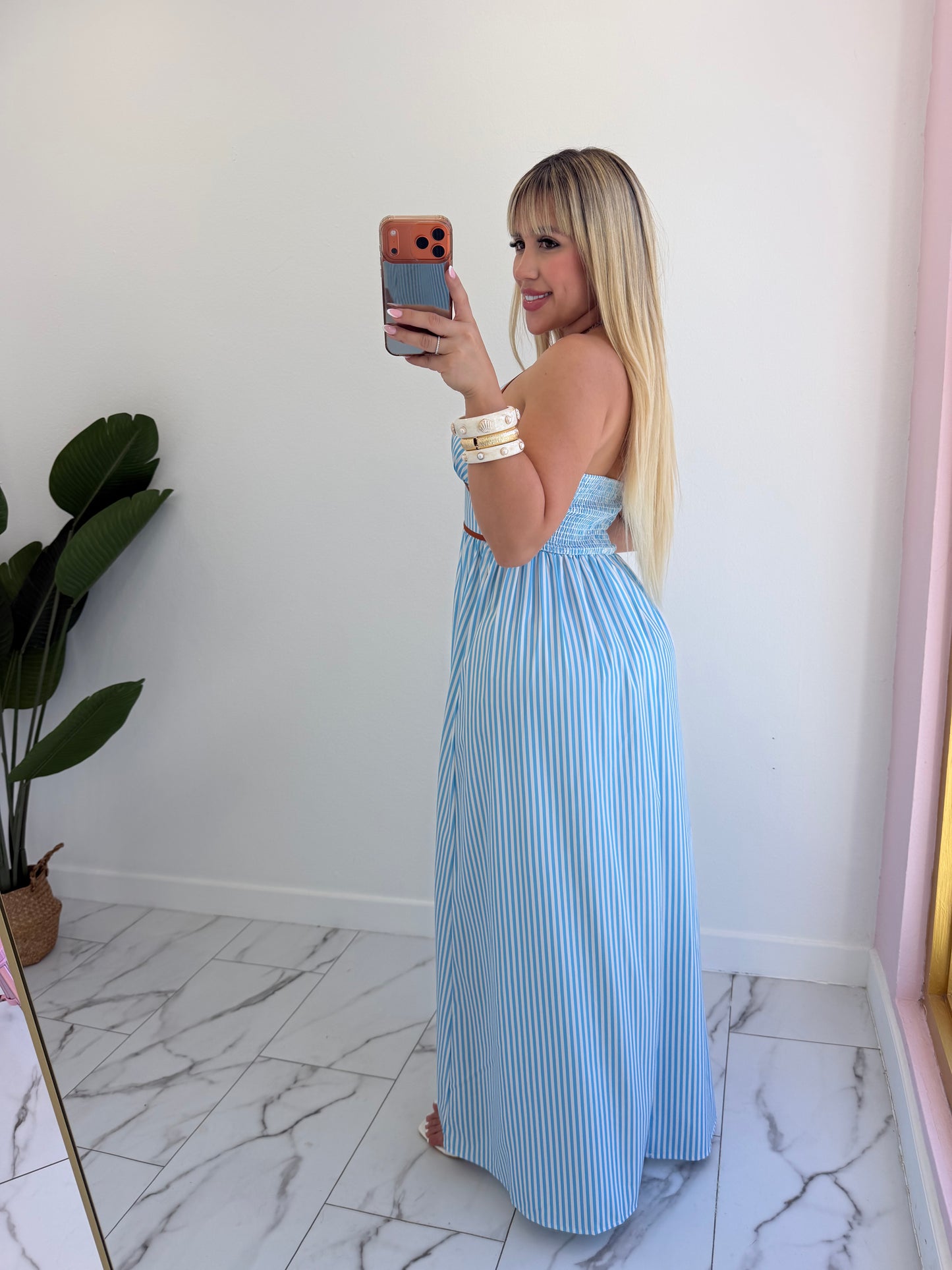 Maxi lines dress