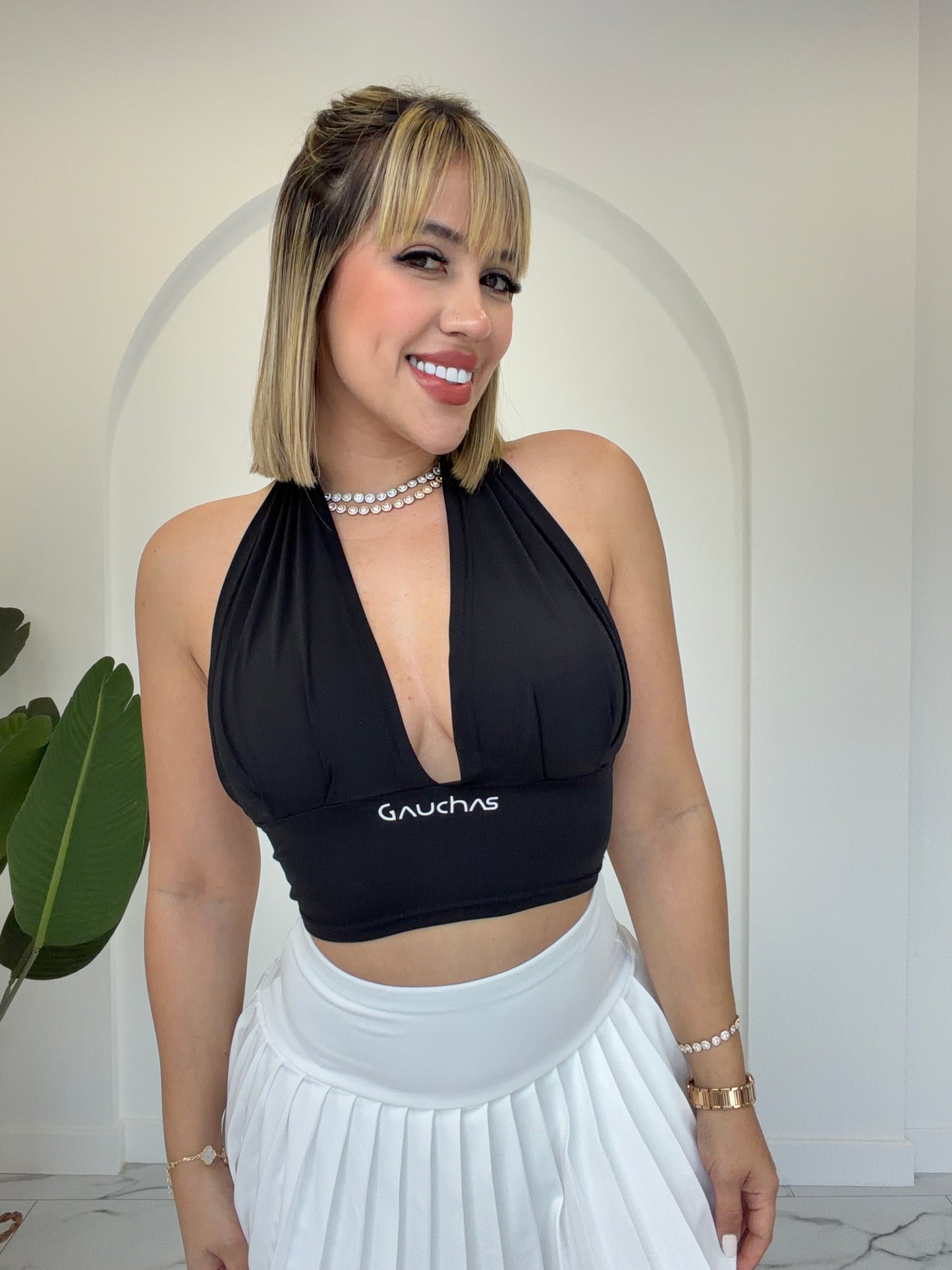 Halter sport top