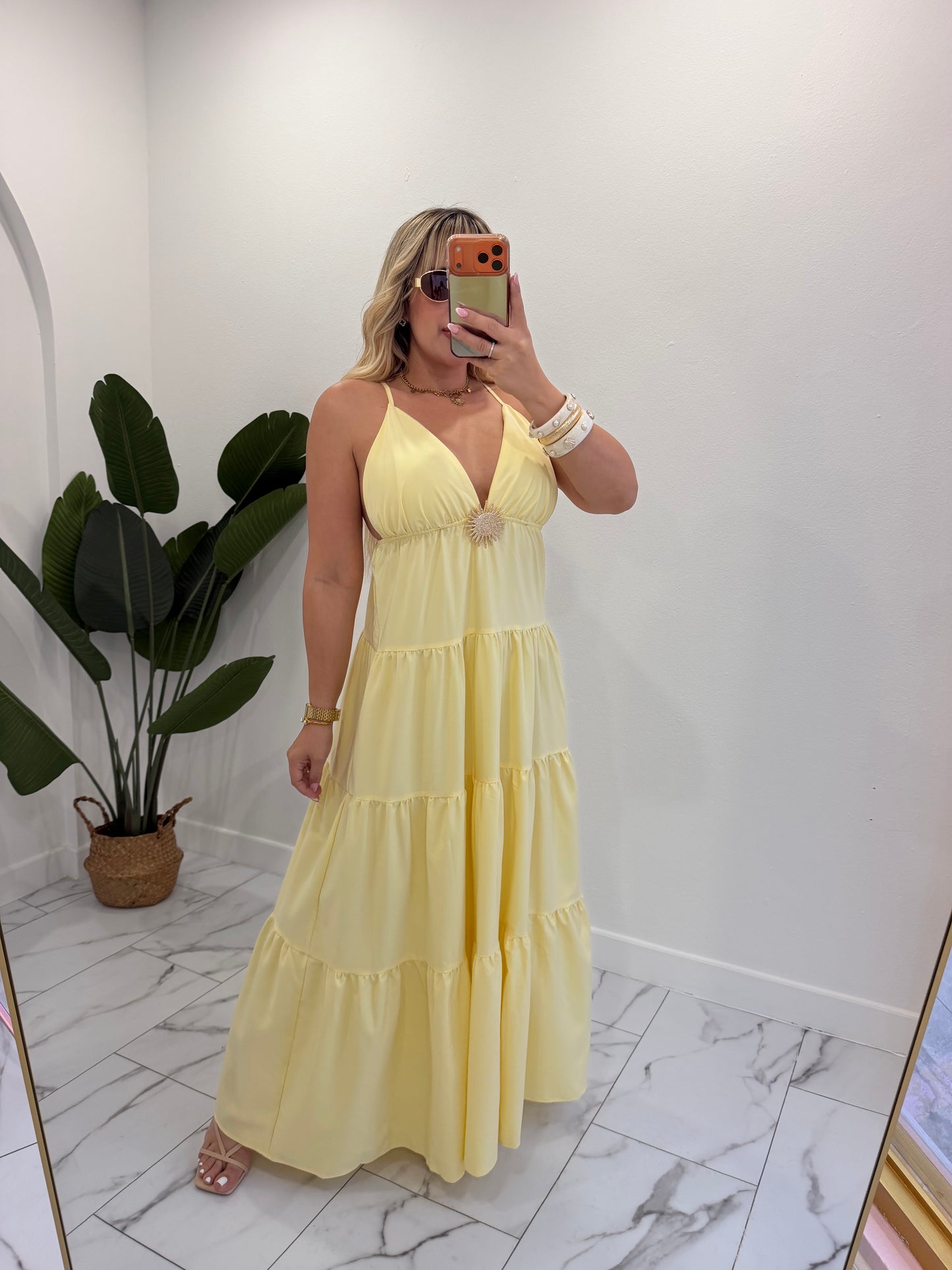 Sun maxi dress