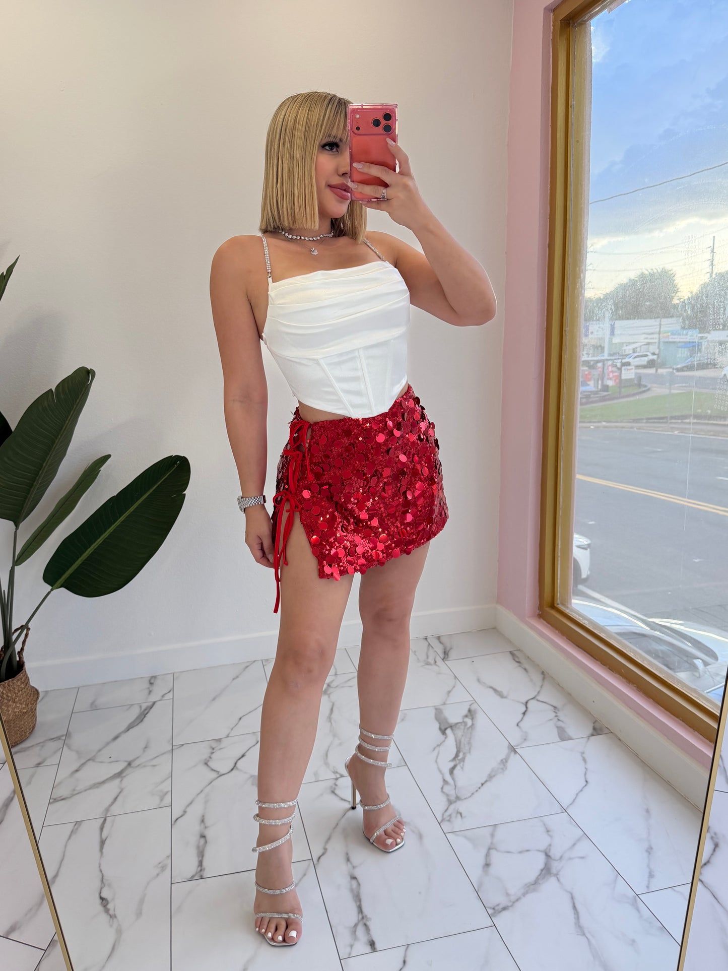 Amarradita Sequins Skirt