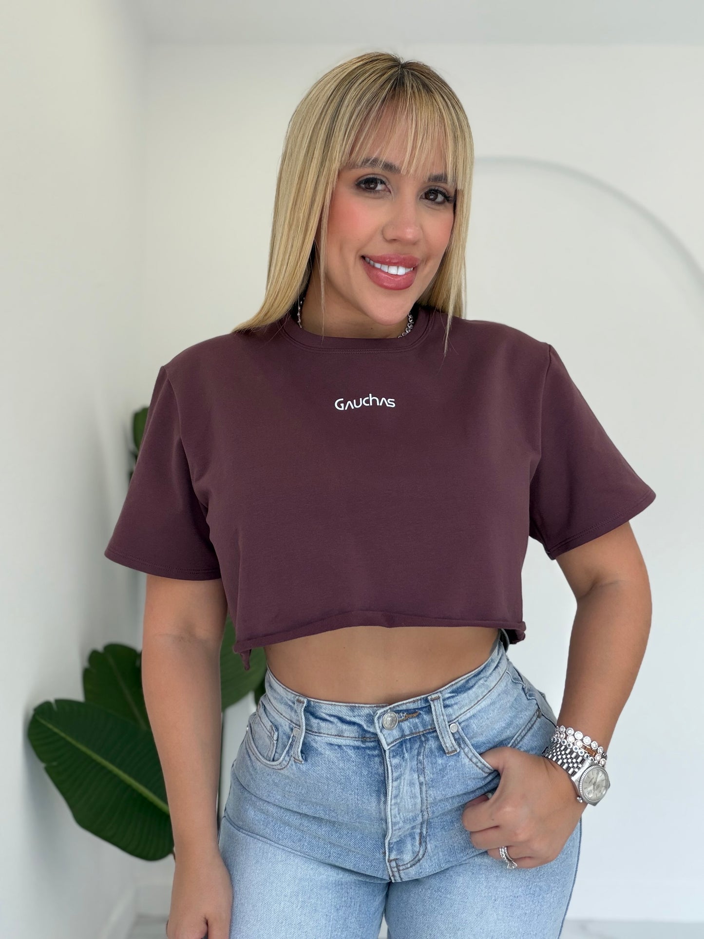 Crop top oversize G