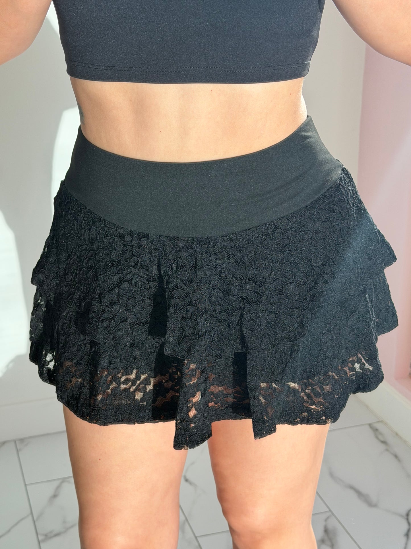 Skort Encaje