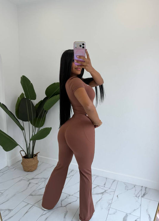 Tshirt Palazzo jumpsuit