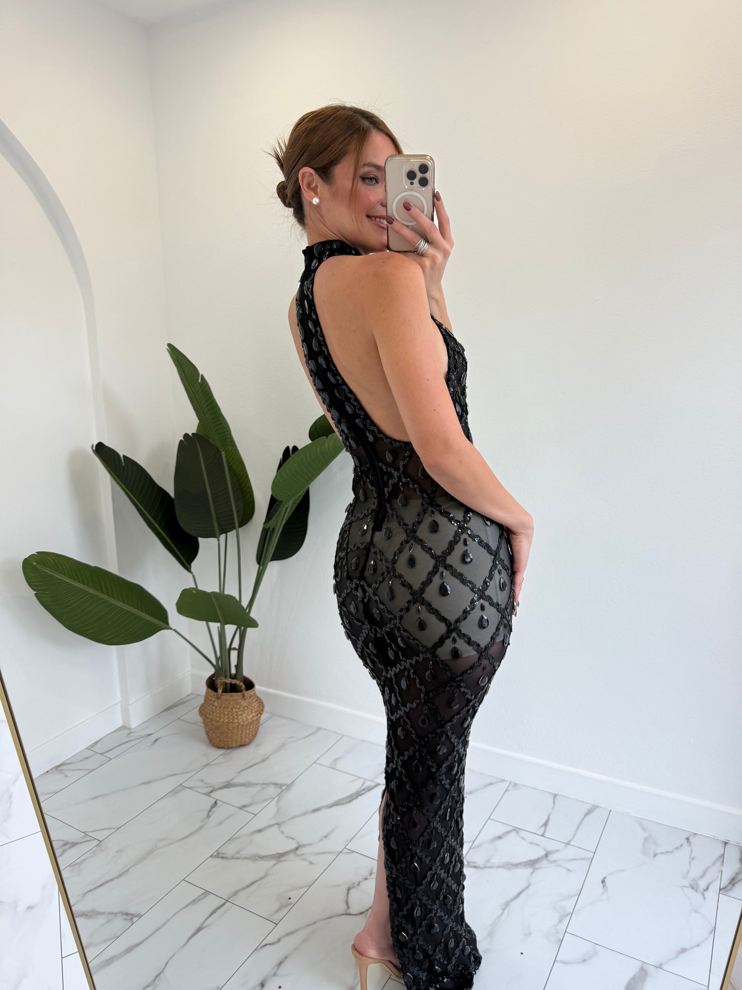 Rhinestone Lux Dress