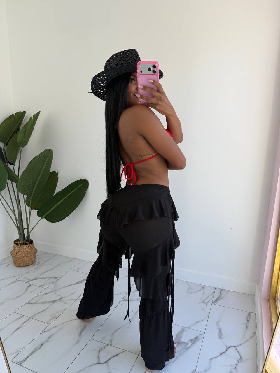 Tendencia mesh pant