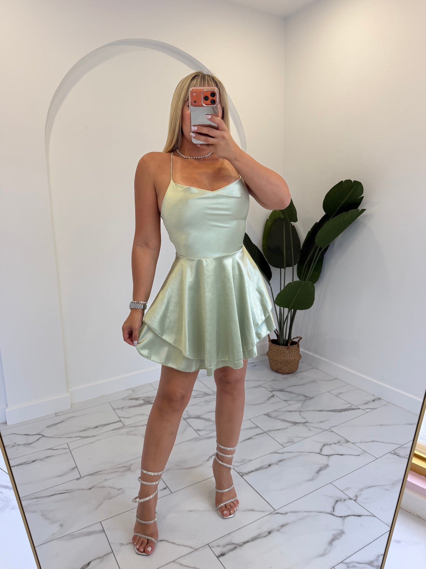 Satin Chic Dress