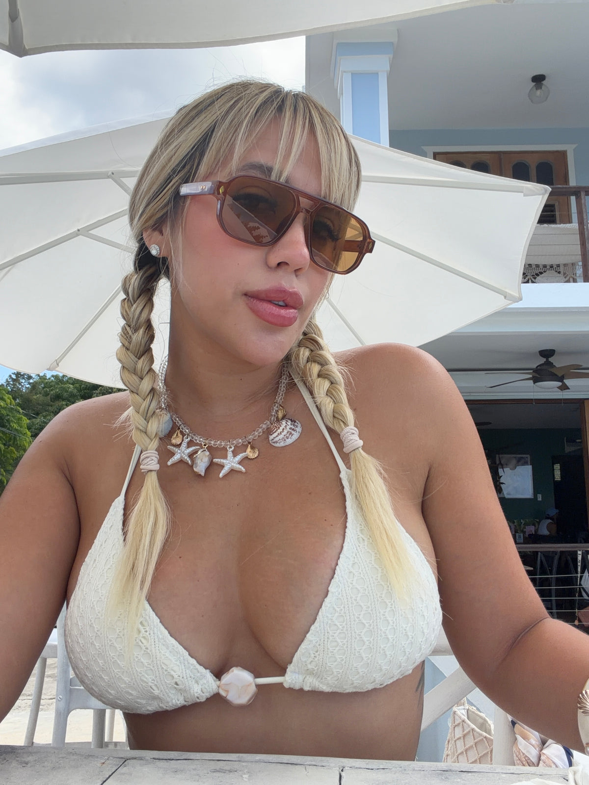 Gafas caramelo