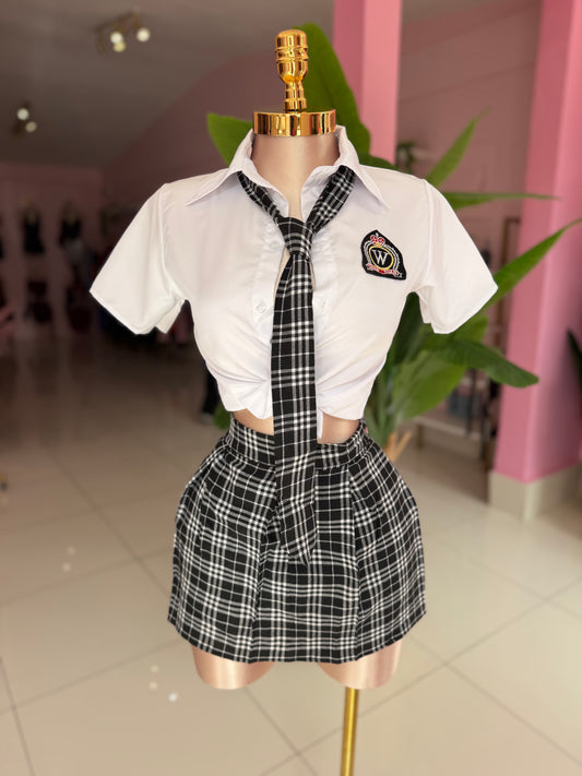 Disfraz Catalina Santana colegial