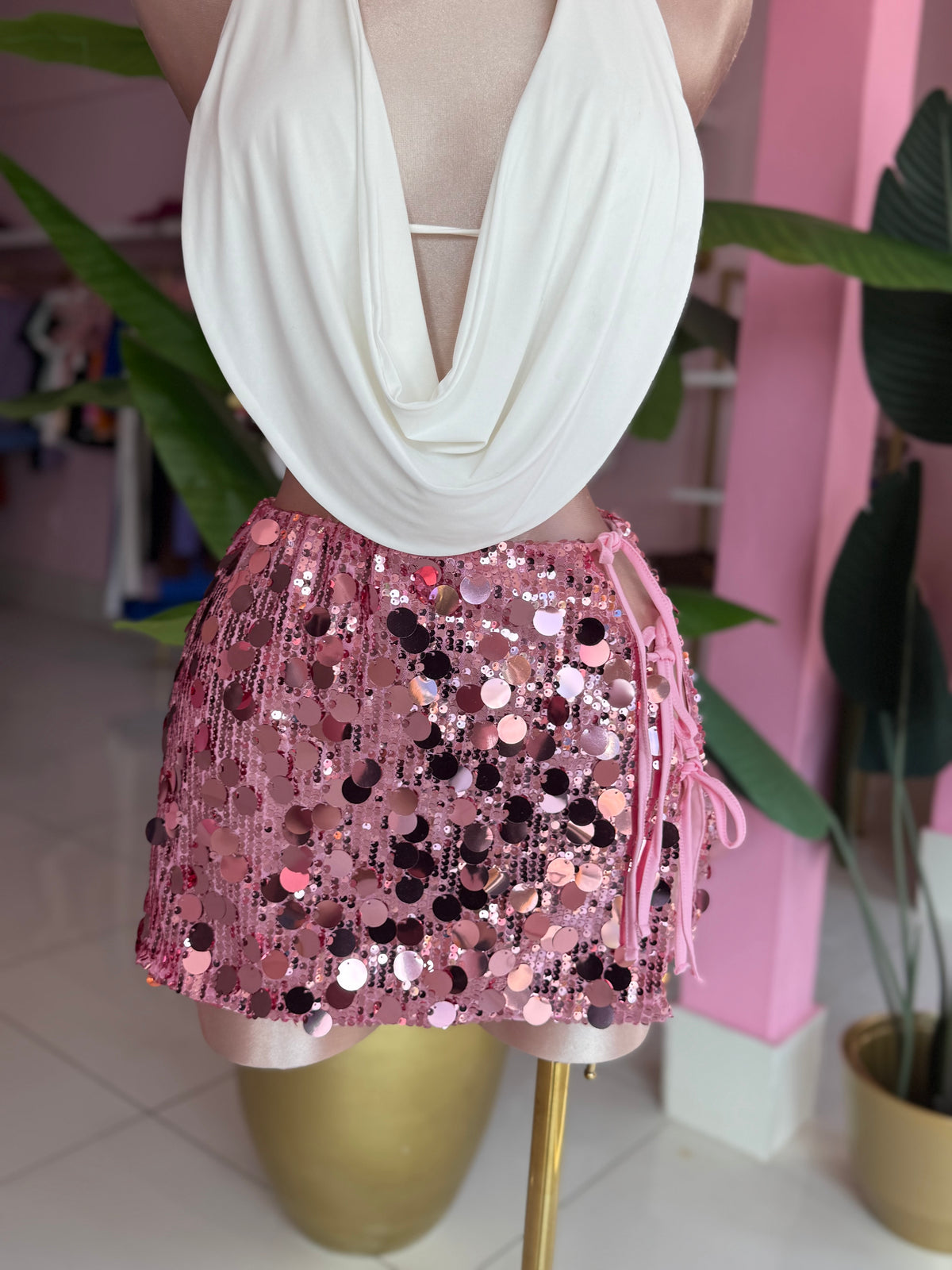Amarradita Sequins Skirt