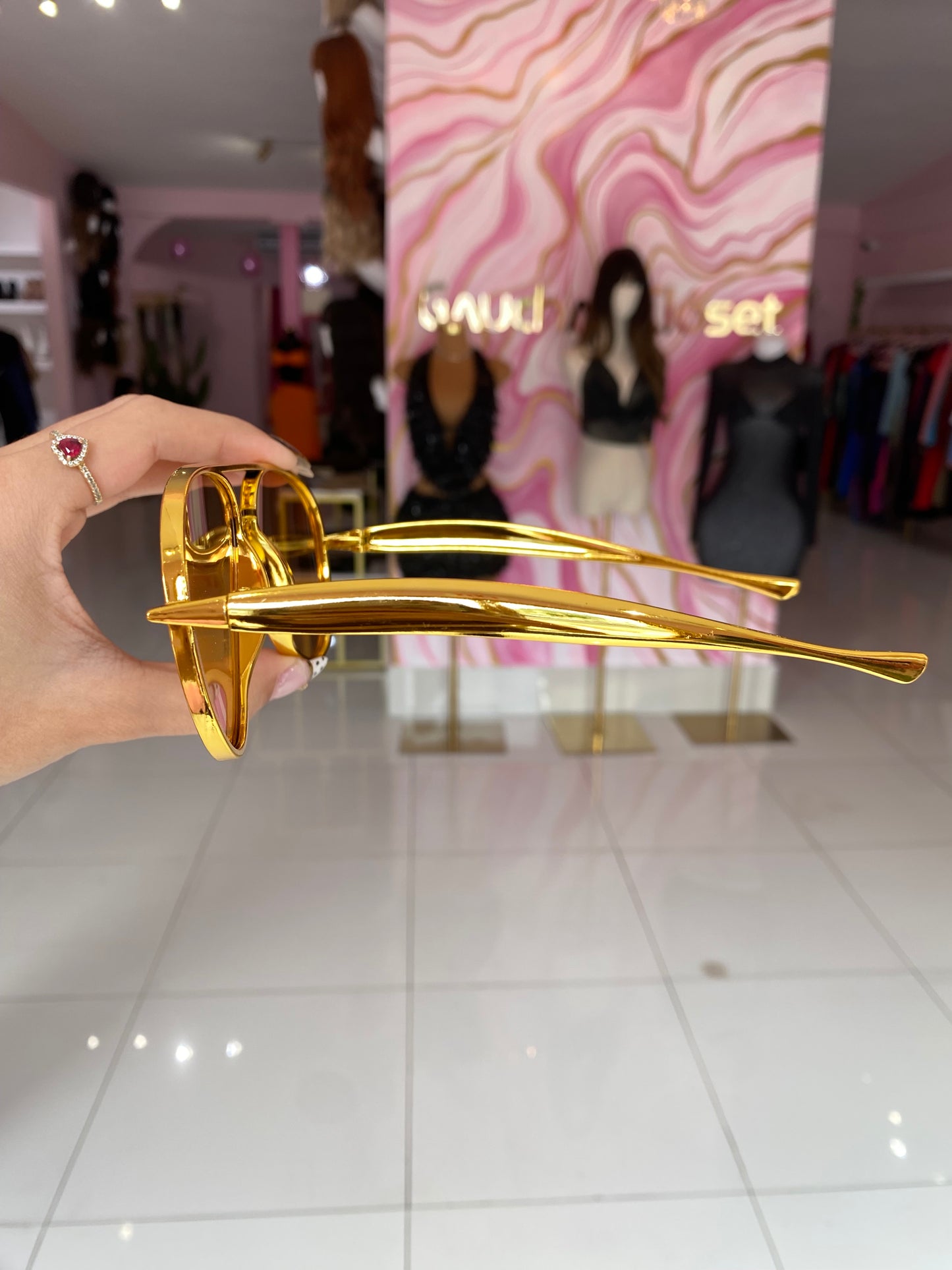 Gafas Gold aviator