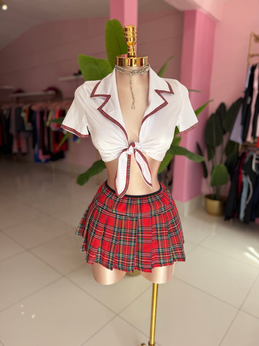 Disfraz Red Colegial