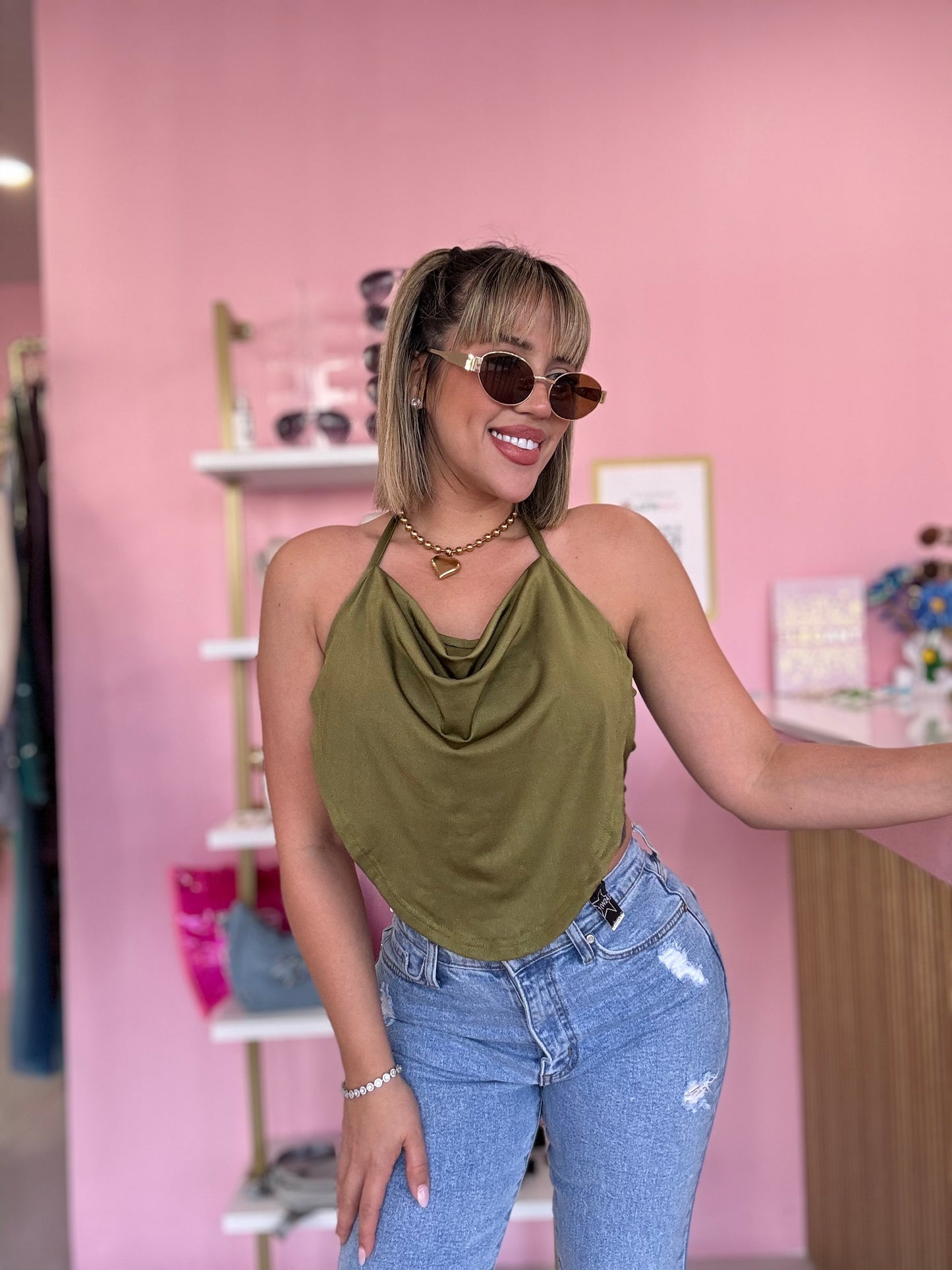 Olive Top