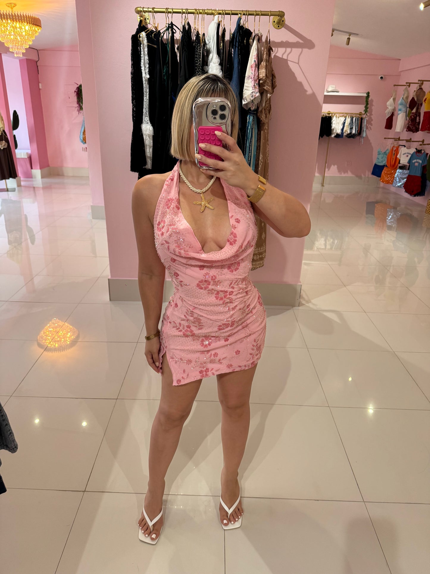 Fancy Halter dress