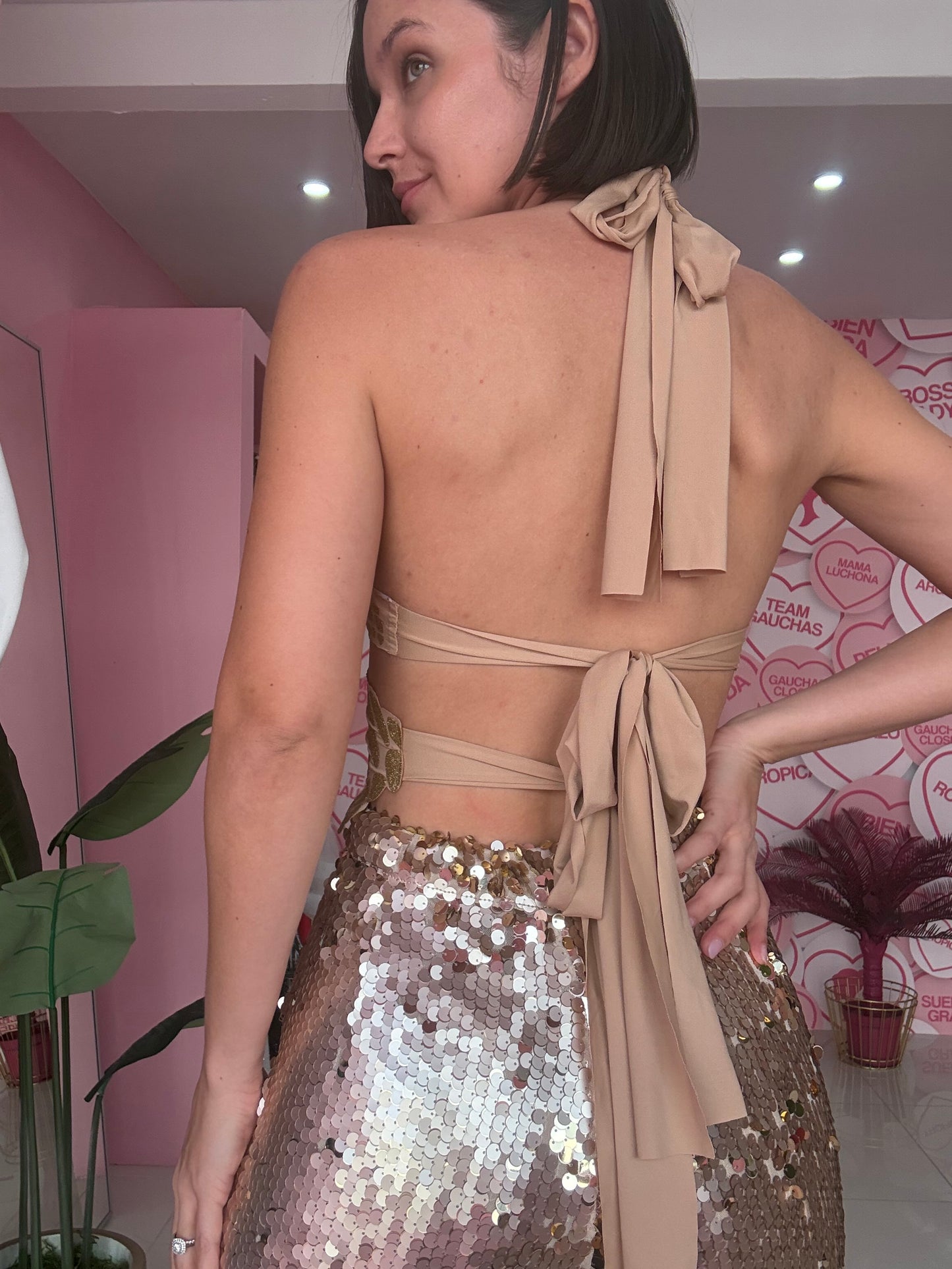 Mariposa nude Top