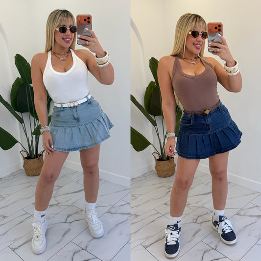RBD Denim Skort