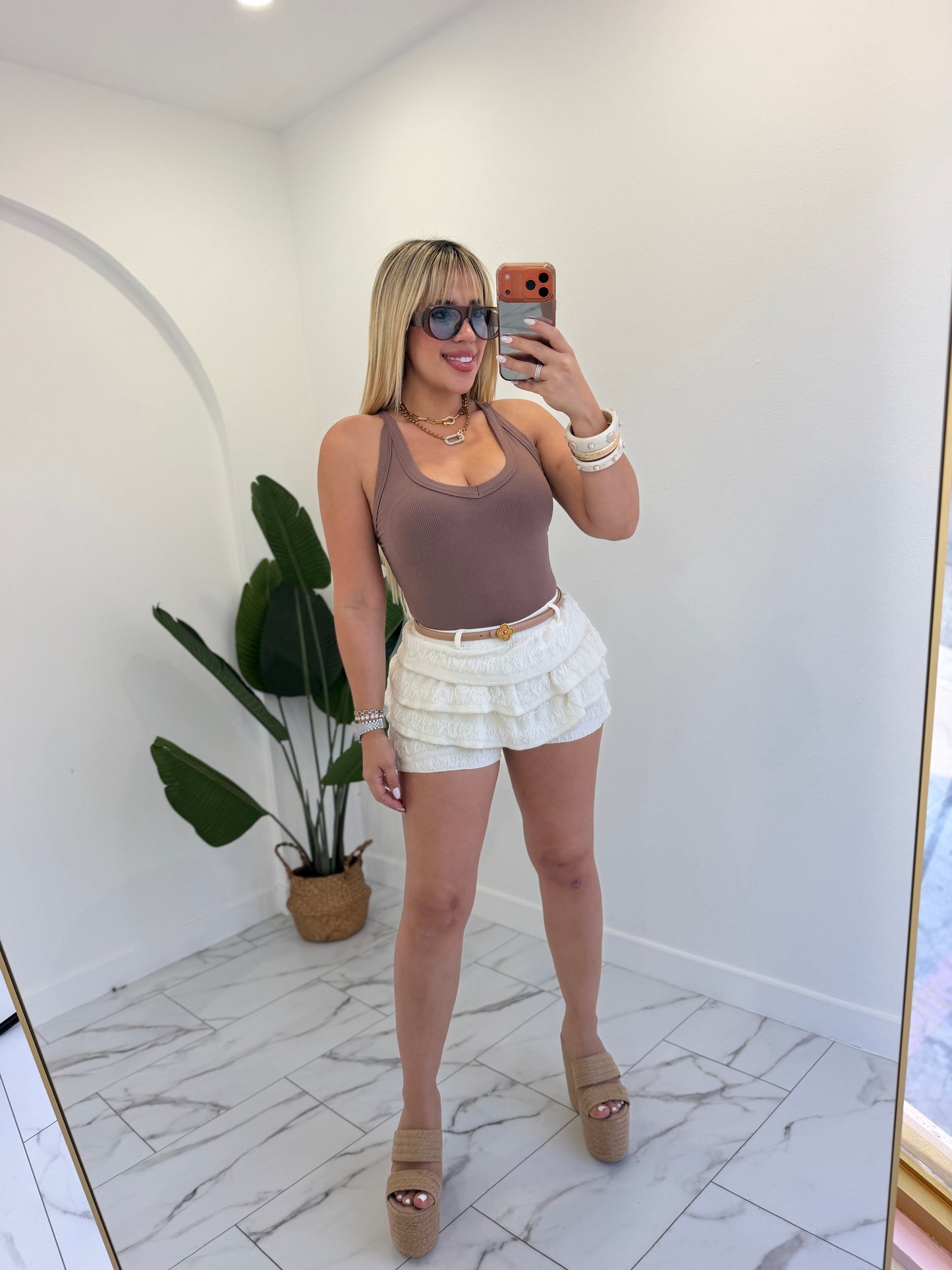 Coquette short crema